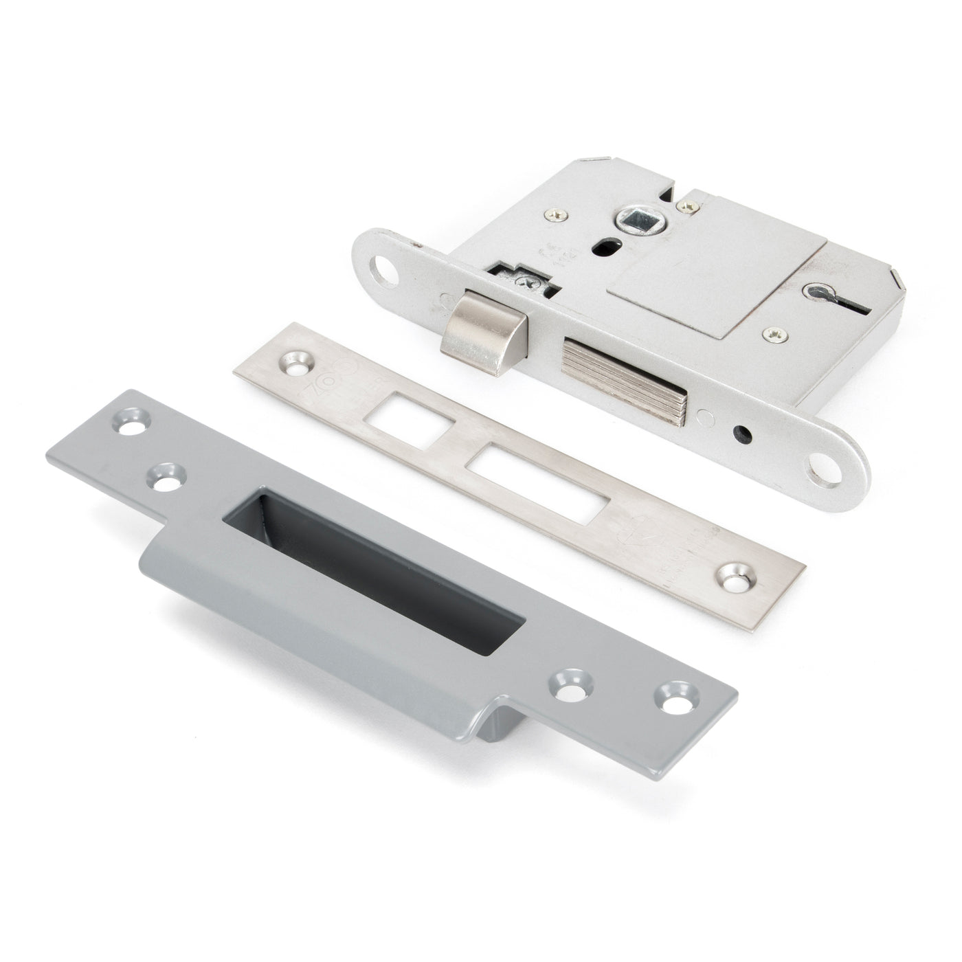 From The Anvil 91826 - SS 3" 5 Lever BS Sashlock KA #finish_stainless-steel