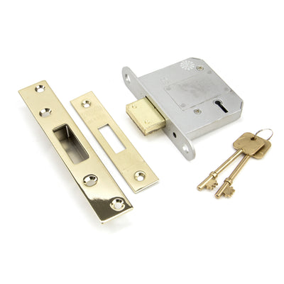 From The Anvil 91832 - PVD 3" 5 Lever BS Deadlock #finish_pvd-brass