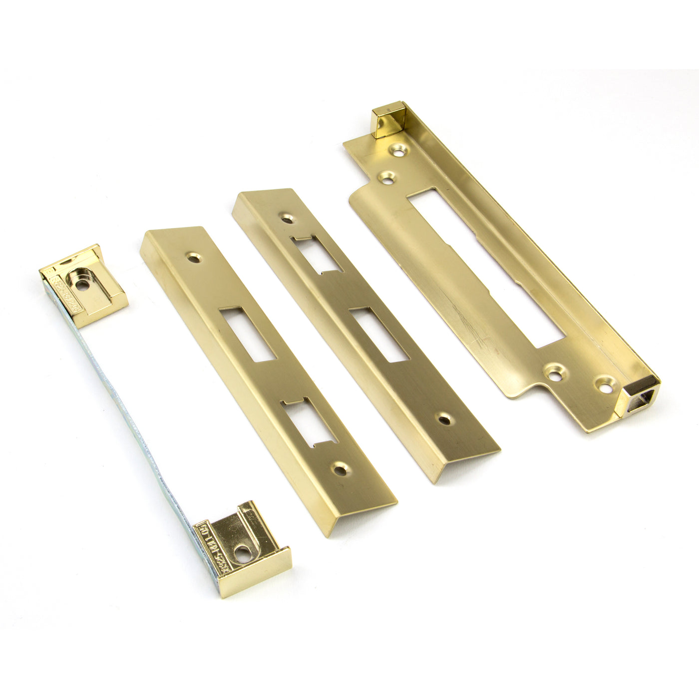 From The Anvil 91841 - PVD ½" Euro Sash Lock Rebate Kit #finish_pvd-brass