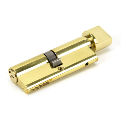 From The Anvil 91871 - Lacquered Brass 40/40 Euro Cylinder/Thumbturn #finish_lacquered-brass