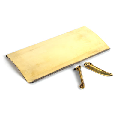 From The Anvil 91882 - Aged Brass Small Letter Plate Cover