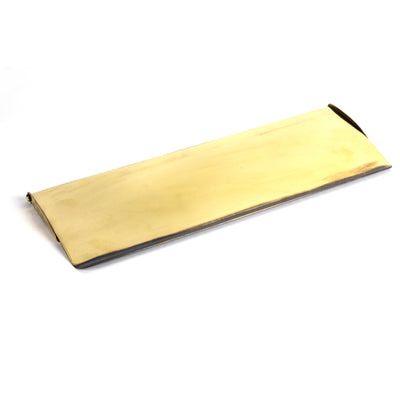 From The Anvil 91883 - Aged Brass Large Letter Plate Cover #finish_aged-brass