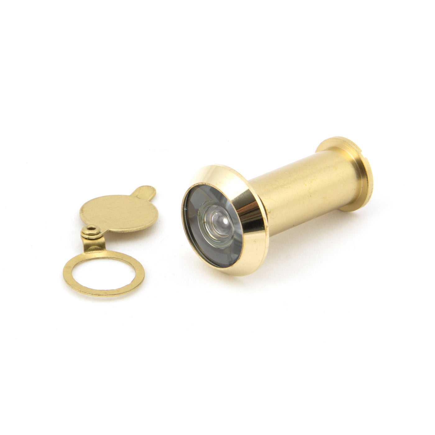 From The Anvil 91896 - Lacquered Brass Door Viewer 180° (34-56mm Door) #finish_lacquered-brass