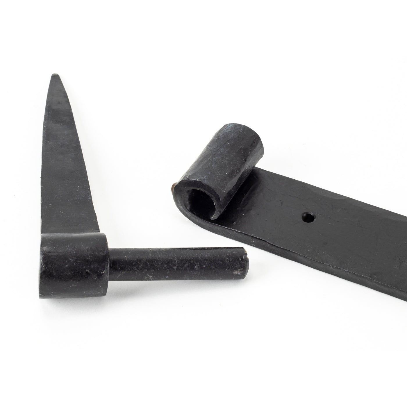 From The Anvil 91900 - External Beeswax 24" Band & Spike Hinge (Pair) #finish_external-beeswax