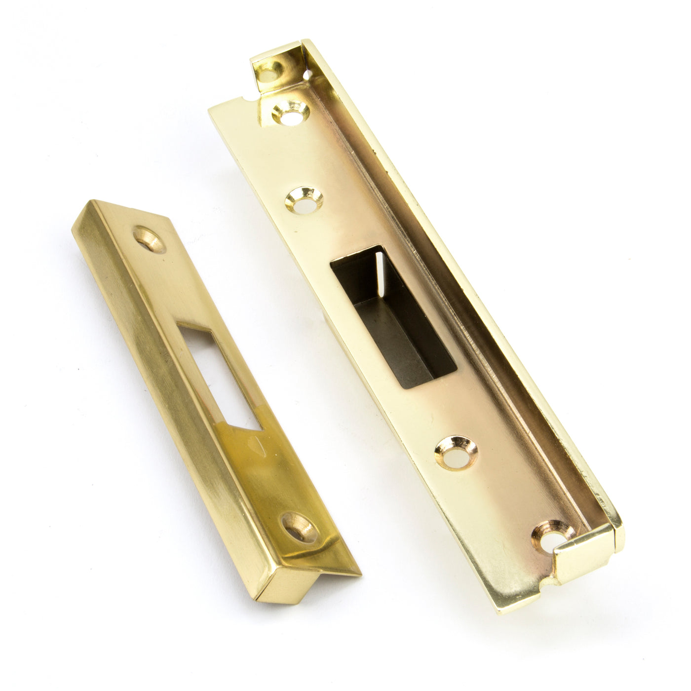 From The Anvil 91904 - Electro Brassed ½" Rebate Kit for Deadlock #finish_electro-brass