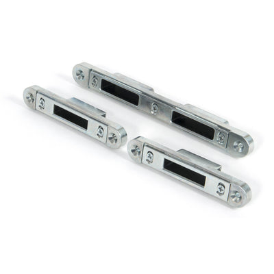 From The Anvil 91911 - Bright Zinc Plated Espag Plain Keep Set  #suitable-for_universal-door-thickness