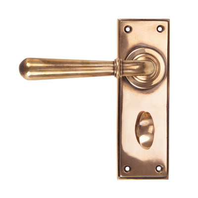 From The Anvil 91921 - Polished Bronze Newbury Lever Bathroom Set #finish_polished-bronze