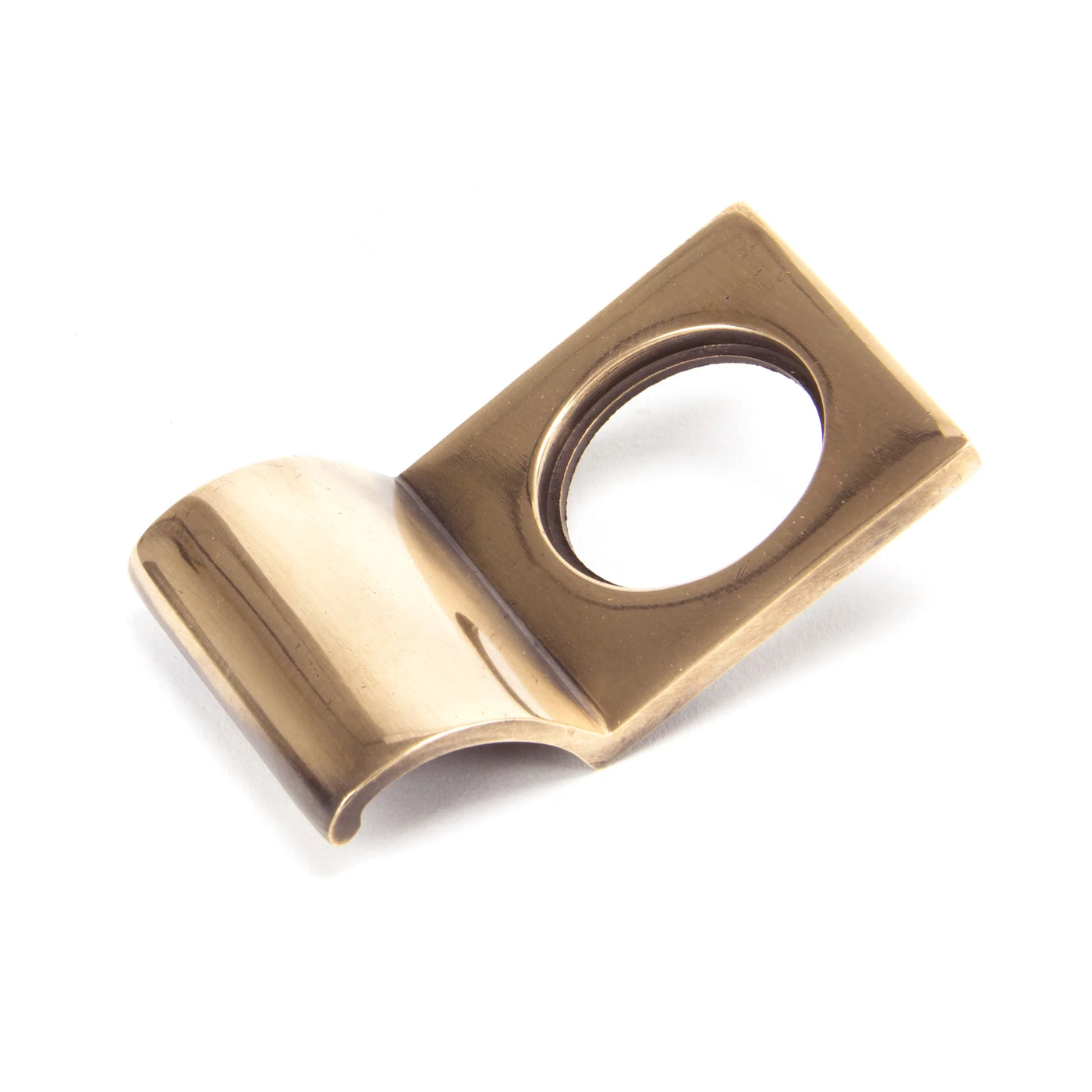 From The Anvil 90283 - Polished Brass Rim Cylinder Pull  #finish_polished-bronze