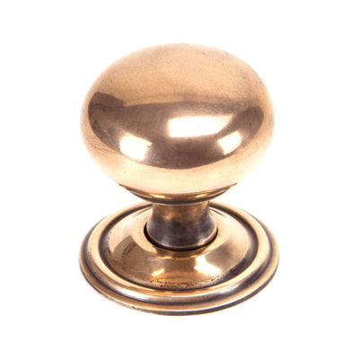 From The Anvil 91949 - Polished Bronze Mushroom Cabinet Knob 38mm #finish_polished-bronze