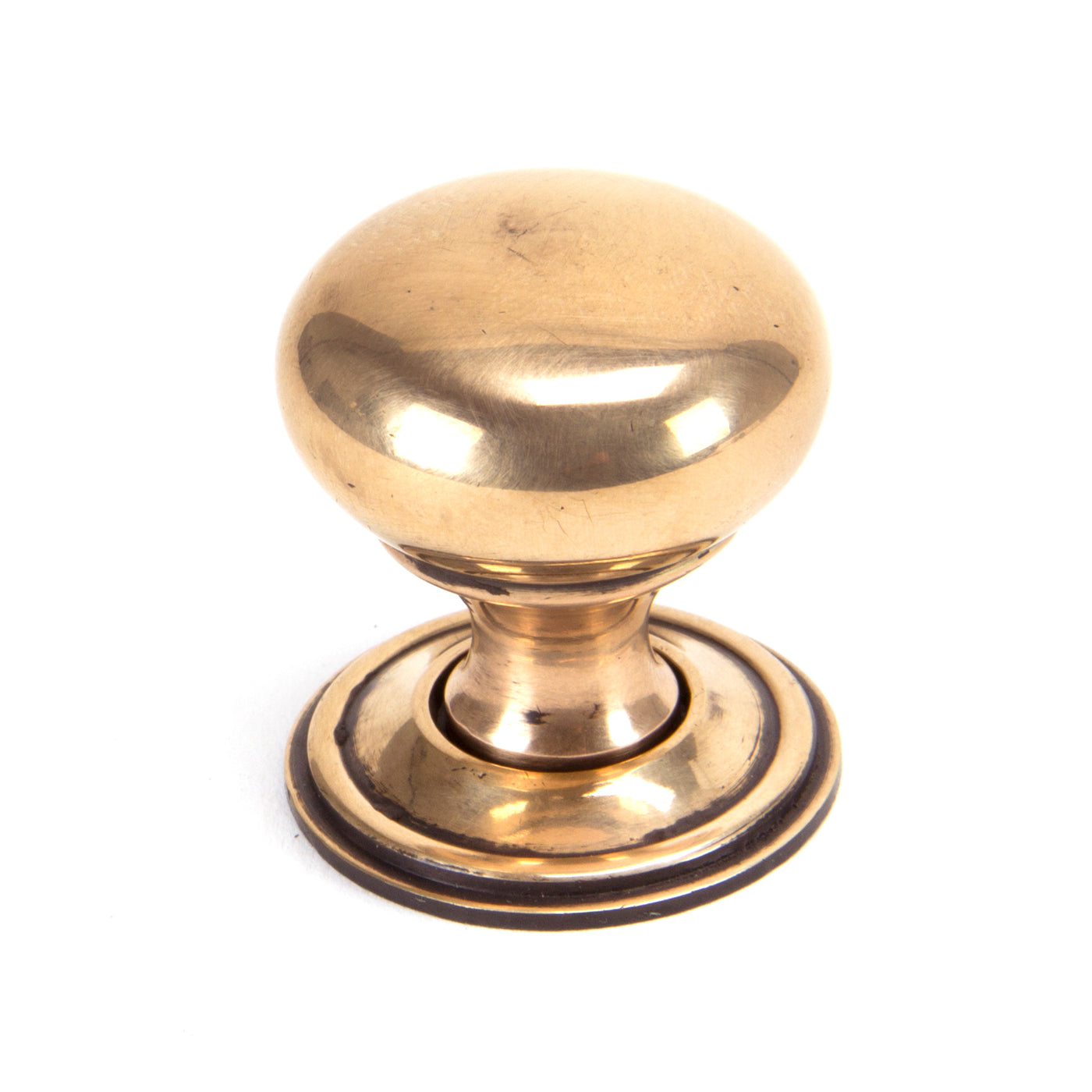 From The Anvil 91950 - Polished Bronze Mushroom Cabinet Knob 32mm #finish_polished-bronze