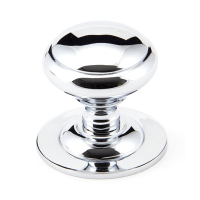 From The Anvil 91978 - Polished Chrome Round Centre Door Knob  #finish_polished-chrome