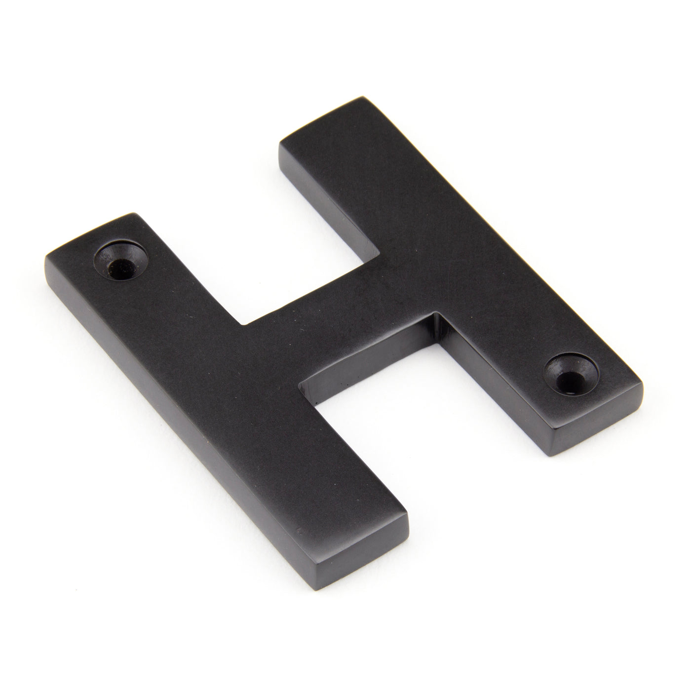 From The Anvil 92030H - Aged Bronze Letter H #finish_aged-bronze