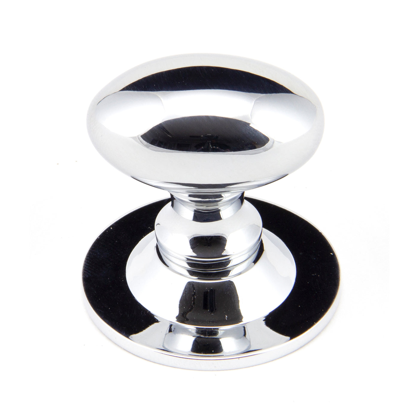 From The Anvil 92034 - Polished Chrome Oval Cabinet Knob 33mm #finish_polished-chrome