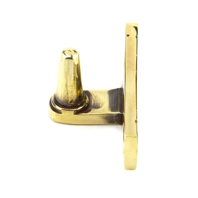 From The Anvil 92038 - Aged Brass Cranked Stay Pin #finish_aged-brass