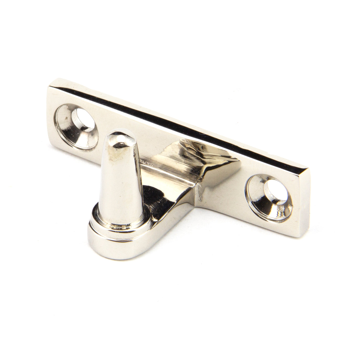 From The Anvil 92039 - Polished Nickel Cranked Stay Pin  #finish_polished-nickel