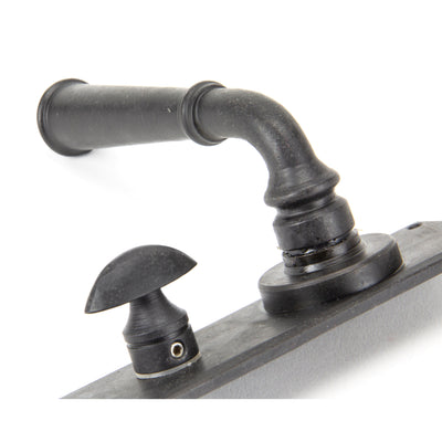 From The Anvil 92053 - External Beeswax Regency Lever Bathroom Set