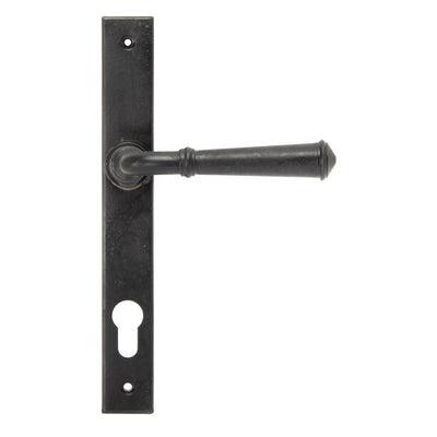 From The Anvil 92055 - External Beeswax Regency Slimline Lever Espag. Lock Set  #finish_beeswax-external