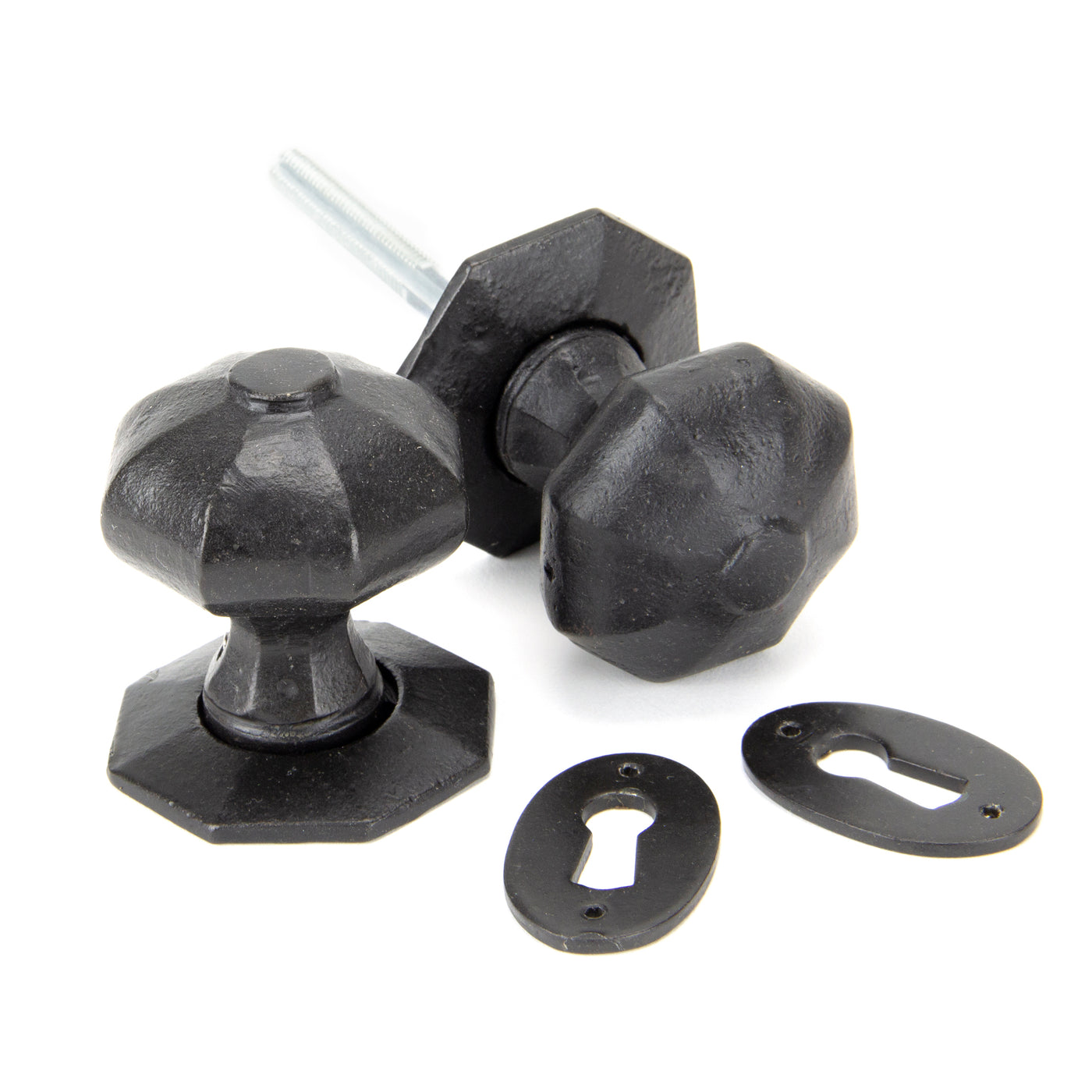 From The Anvil 92064 - External Beeswax Octagonal Mortice/Rim Knob Set #finish_beeswax-external