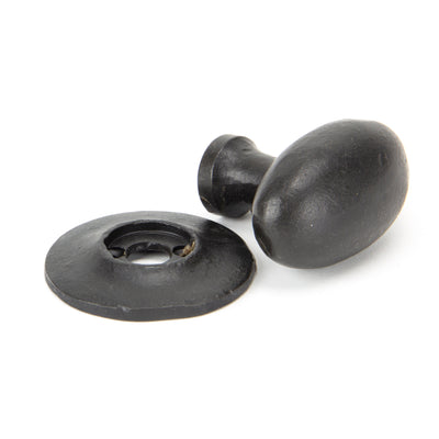 From The Anvil 92065 - External Beeswax Oval Mortice/Rim Knob Set #finish_external-beeswax