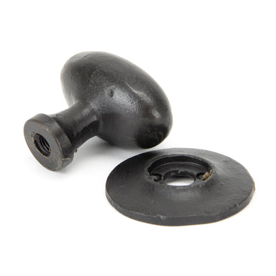 From The Anvil 92065 - External Beeswax Oval Mortice/Rim Knob Set #finish_external-beeswax