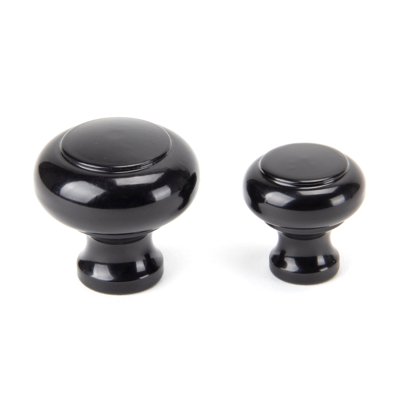 From The Anvil 92099 - Black Regency Cabinet Knob - Small