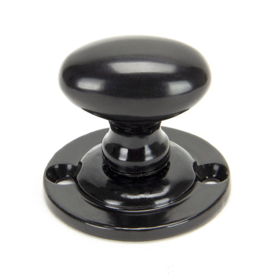 From The Anvil 92128 - Black Oval Rack Bolt  #finish_black