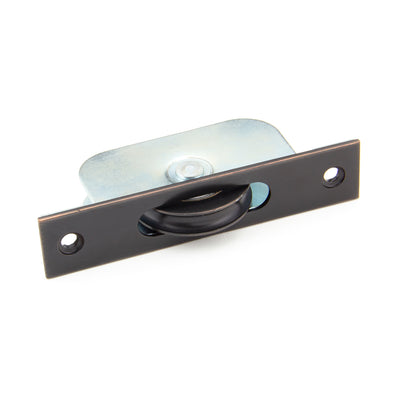 From The Anvil 92134 - Aged Bronze Square Ended Sash Pulley 75kg  #finish_aged-bronze