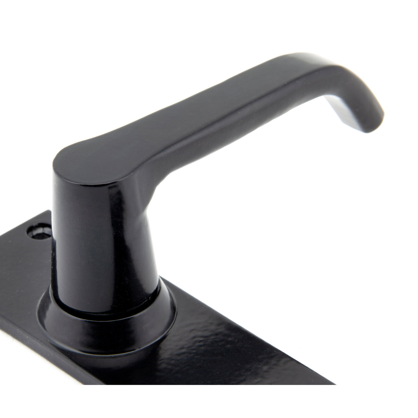 From The Anvil 92161 - Black Deluxe Lever Bathroom Set