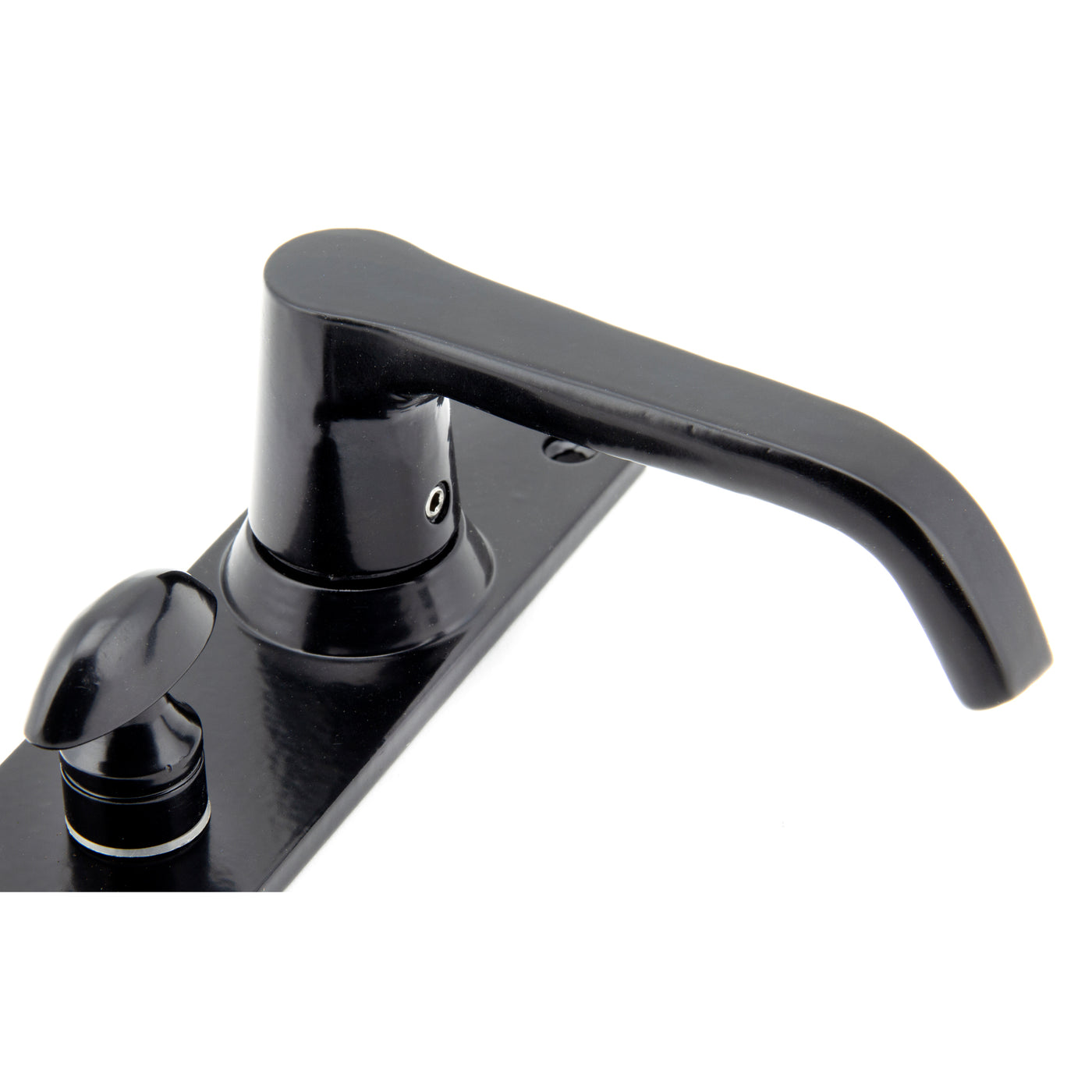 From The Anvil 92161 - Black Deluxe Lever Bathroom Set