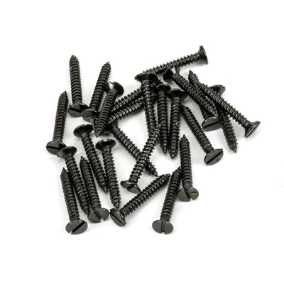 From The Anvil 92906 - Dark Stainless Steel 10x1¼" Countersunk Screws (25) #finish_dark-stainless-steel